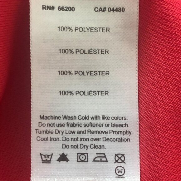 Asics Logo Pink Long Sleeve Athletic Top, V-Neck Women's Size M - Picture 8 of 8